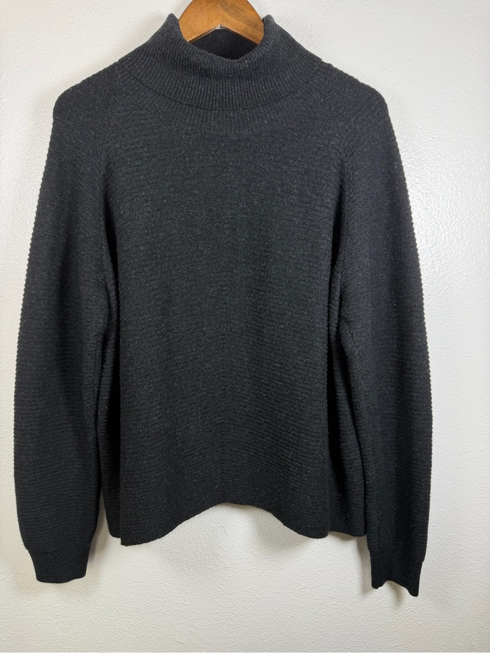 Kuhl Black Cowl/Turtleneck Knit Sweater